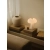 Lampa stołowa marmurowa podstawa i biały klosz Glossy NO2520015001 - Design for The People